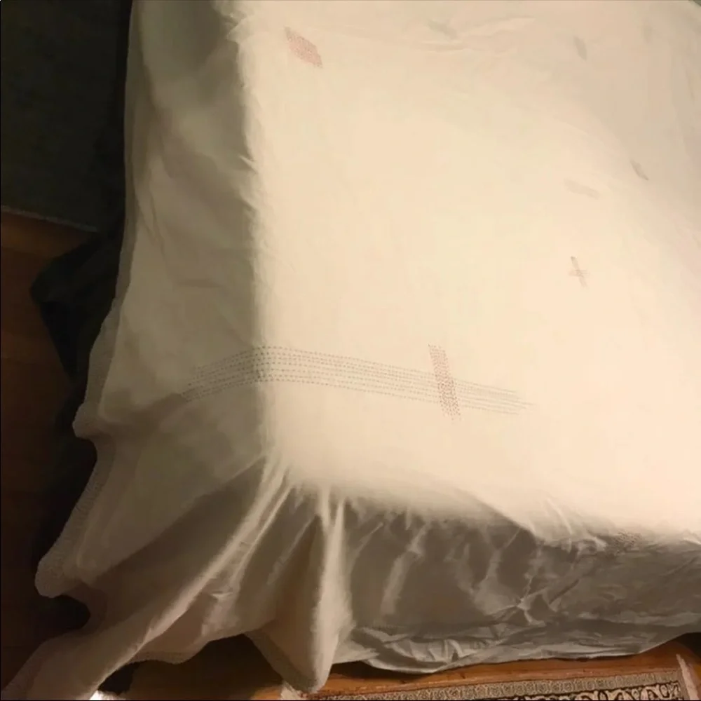 New Anthropologie Embroidered Hildegard’s Duvet Cover King